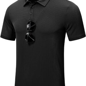 Classic Black Polo Shirt for Men